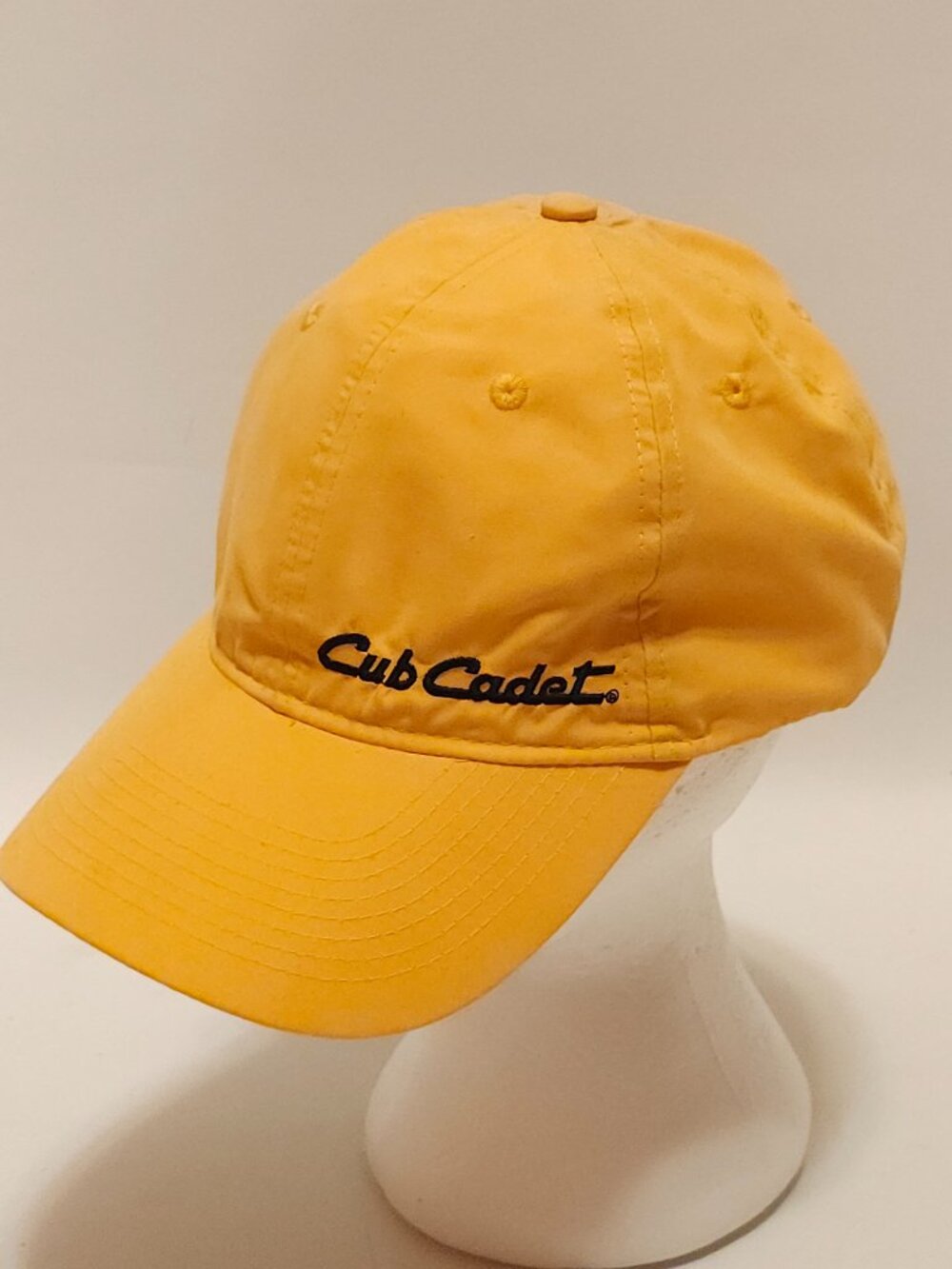 CUB CADET Hat Mustard Yellow OS Fits Most Tractor Farm Snow Blower